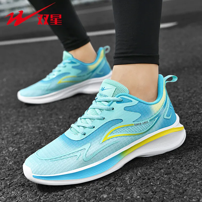Shock Absorbing Gym Trainers - Кроссовки на платформе с шнуровкой для