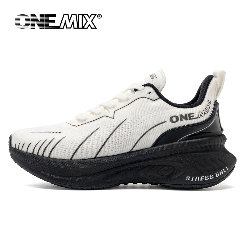 ONEMIX белые дорожные кроссовк – обзор и цена Reflective Night Running Shoes