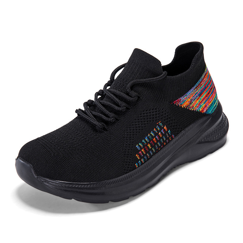 Дышащие сетчатые кроссовки-нос – обзор и цена Knit Fabric Lace Up Sneakers